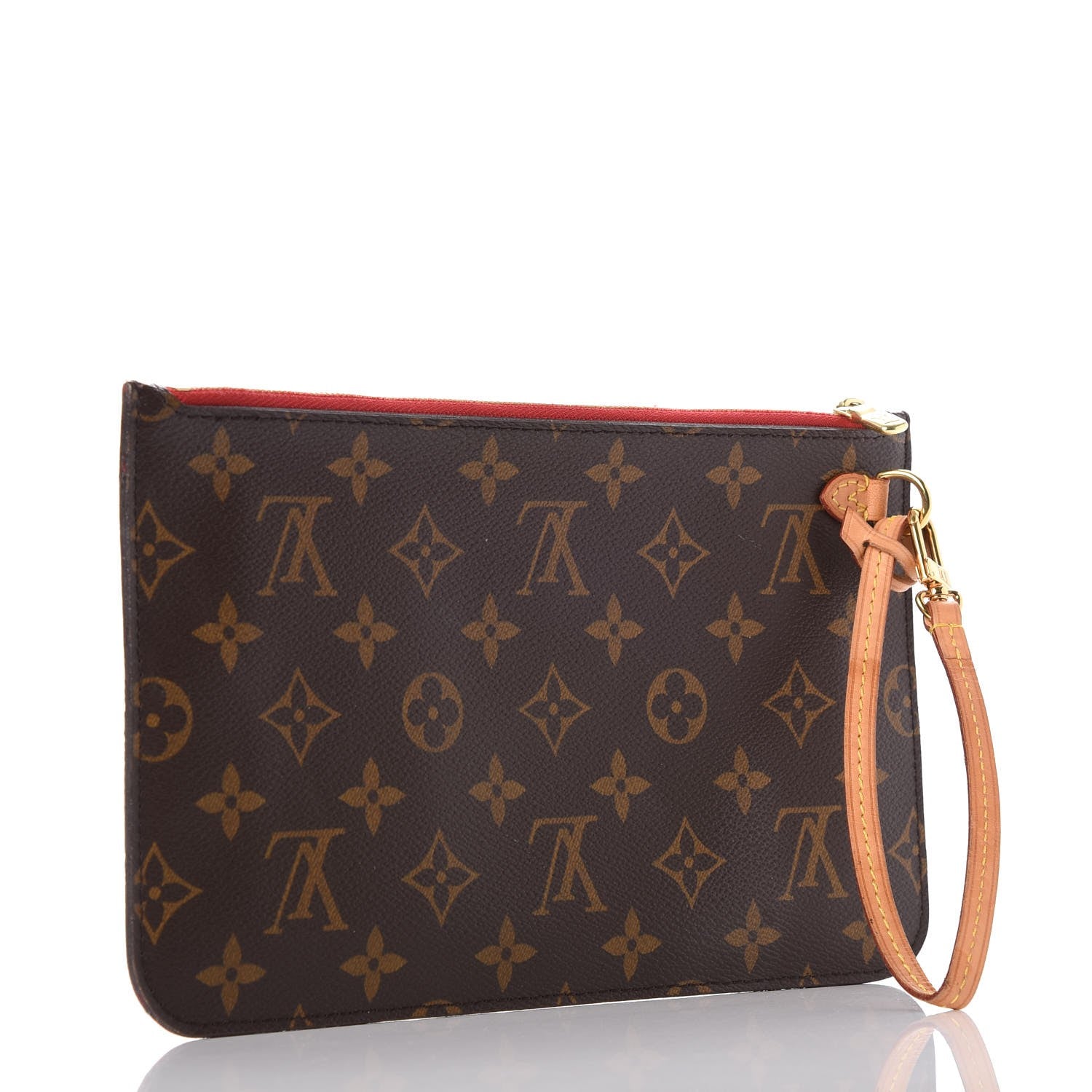 Louis Vuitton Monogram Neverfull MM GM Pochette Cherry 3 of 11