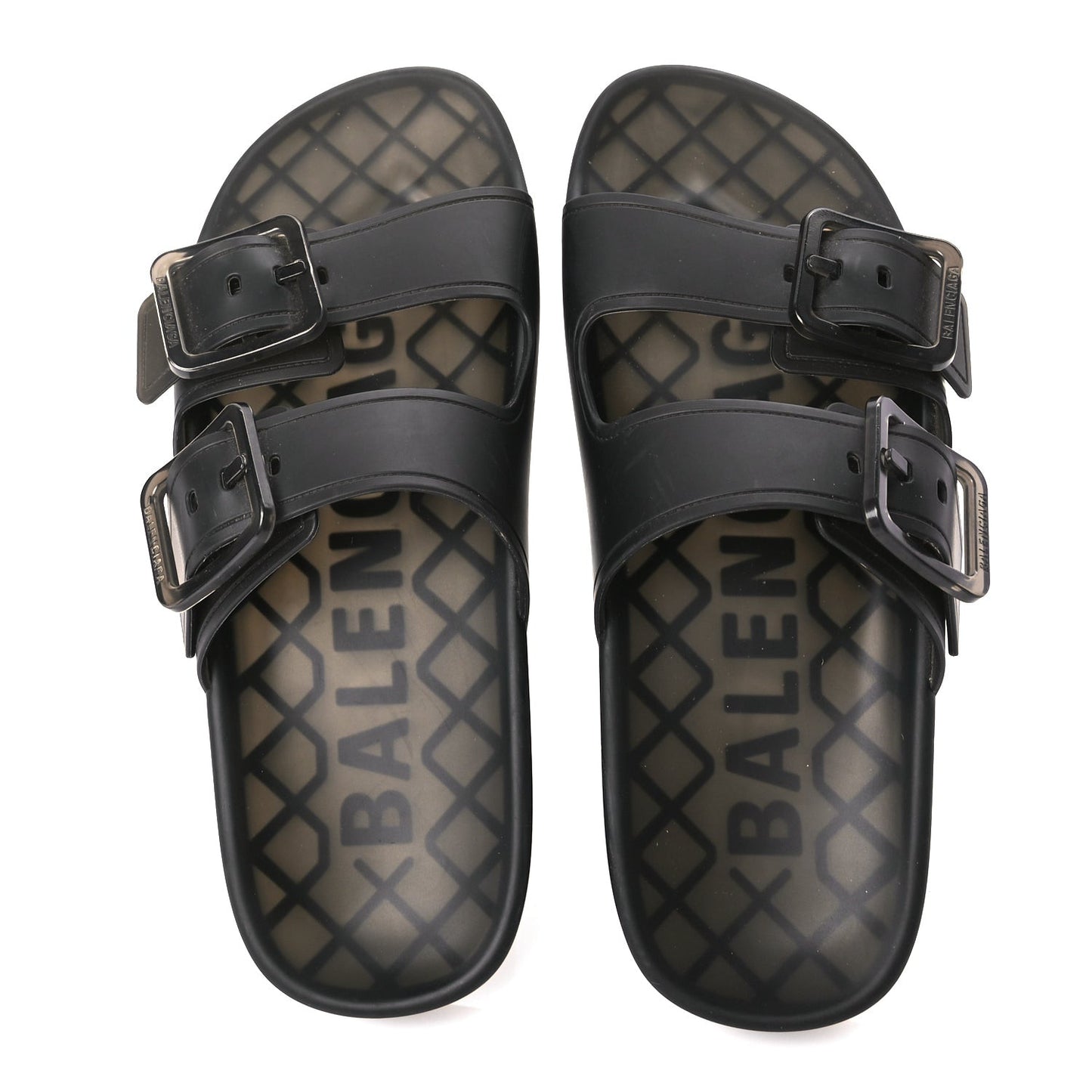 Technical Polyurethane Mallorca Slide Sandals 38 Black