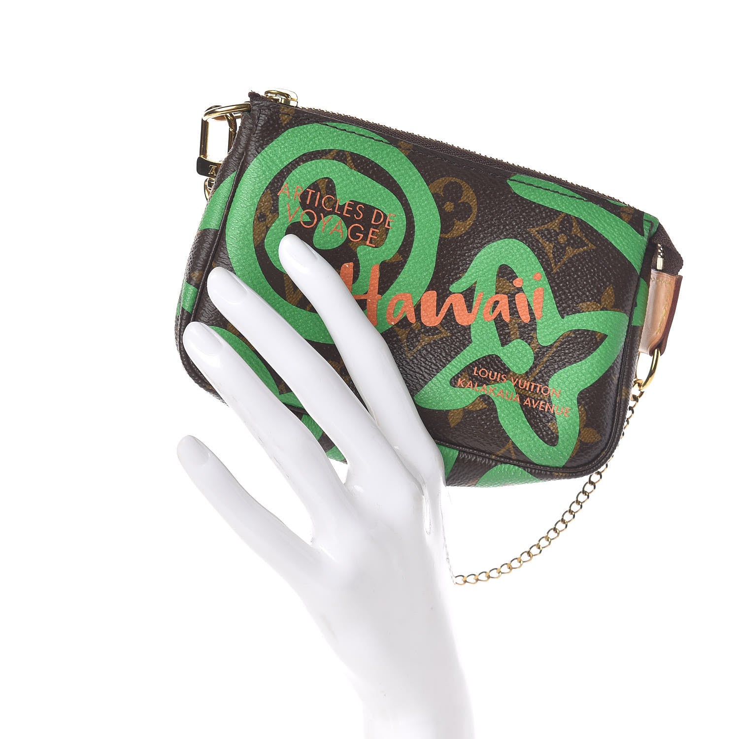 Louis Vuitton Monogram Tahitienne Hawaii Mini Pochette Accessories 2 of 11