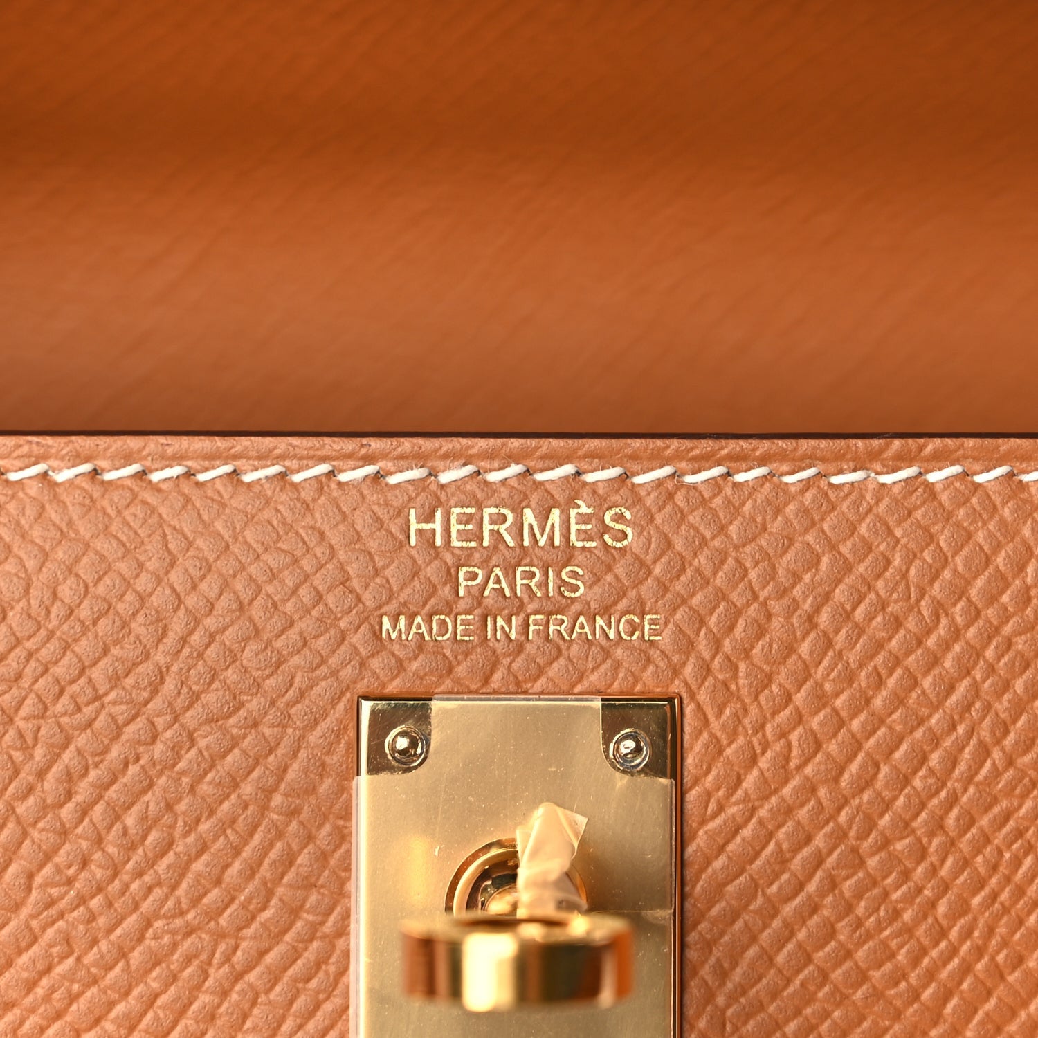 Hermes Epsom Kelly Sellier 25 Gold 5 of 9
