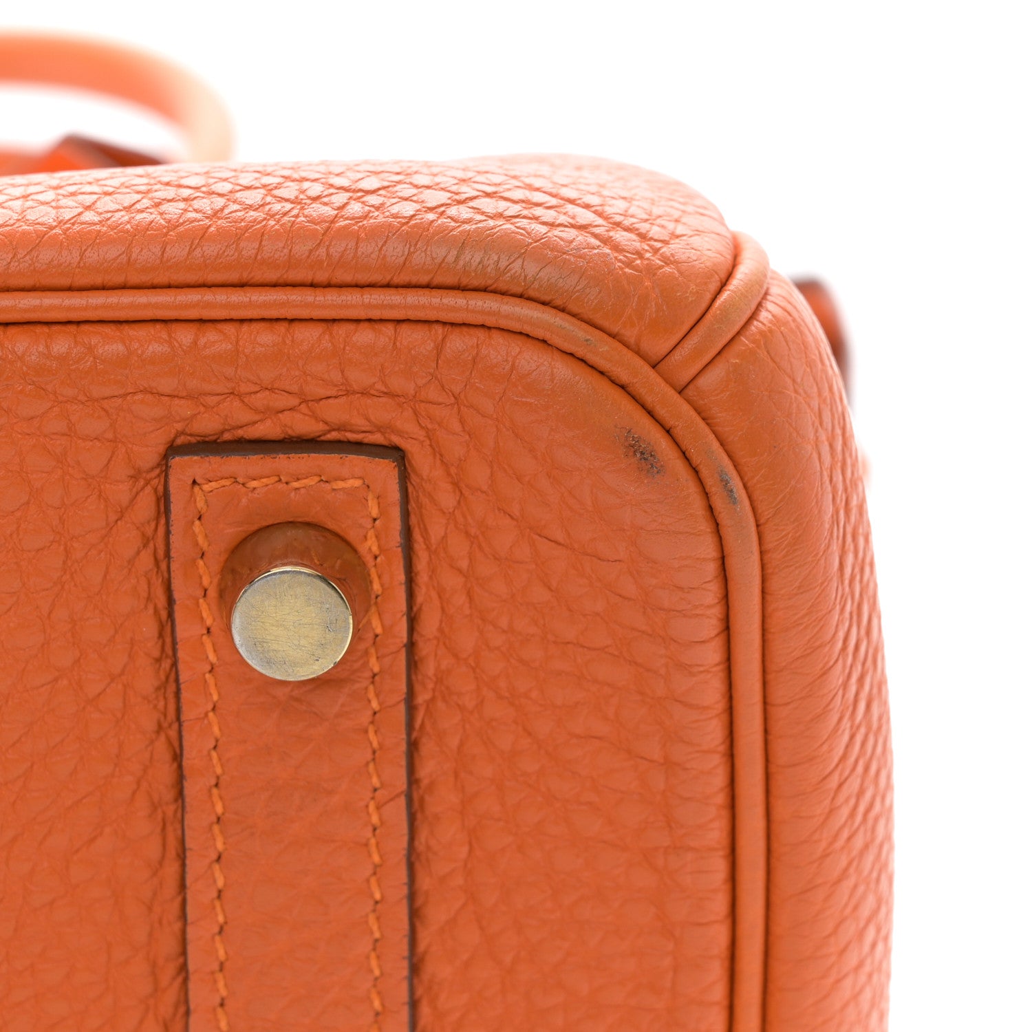 Hermes Togo Birkin 30 Orange 11 of 13