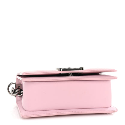 Chanel Caviar Quilted Small Boy Flap Pink 3 of 9