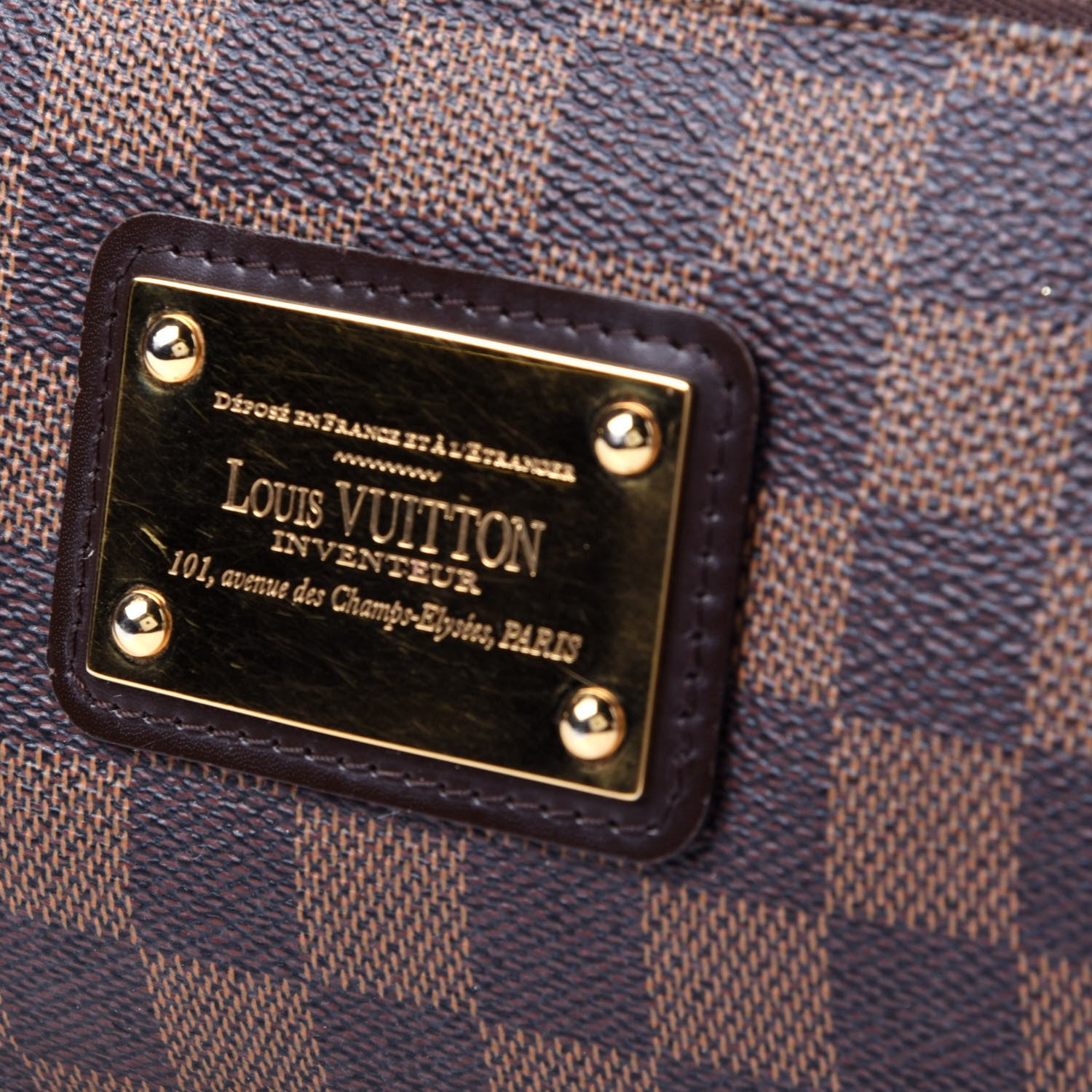 Louis Vuitton Damier Ebene Eva Clutch 7 of 11