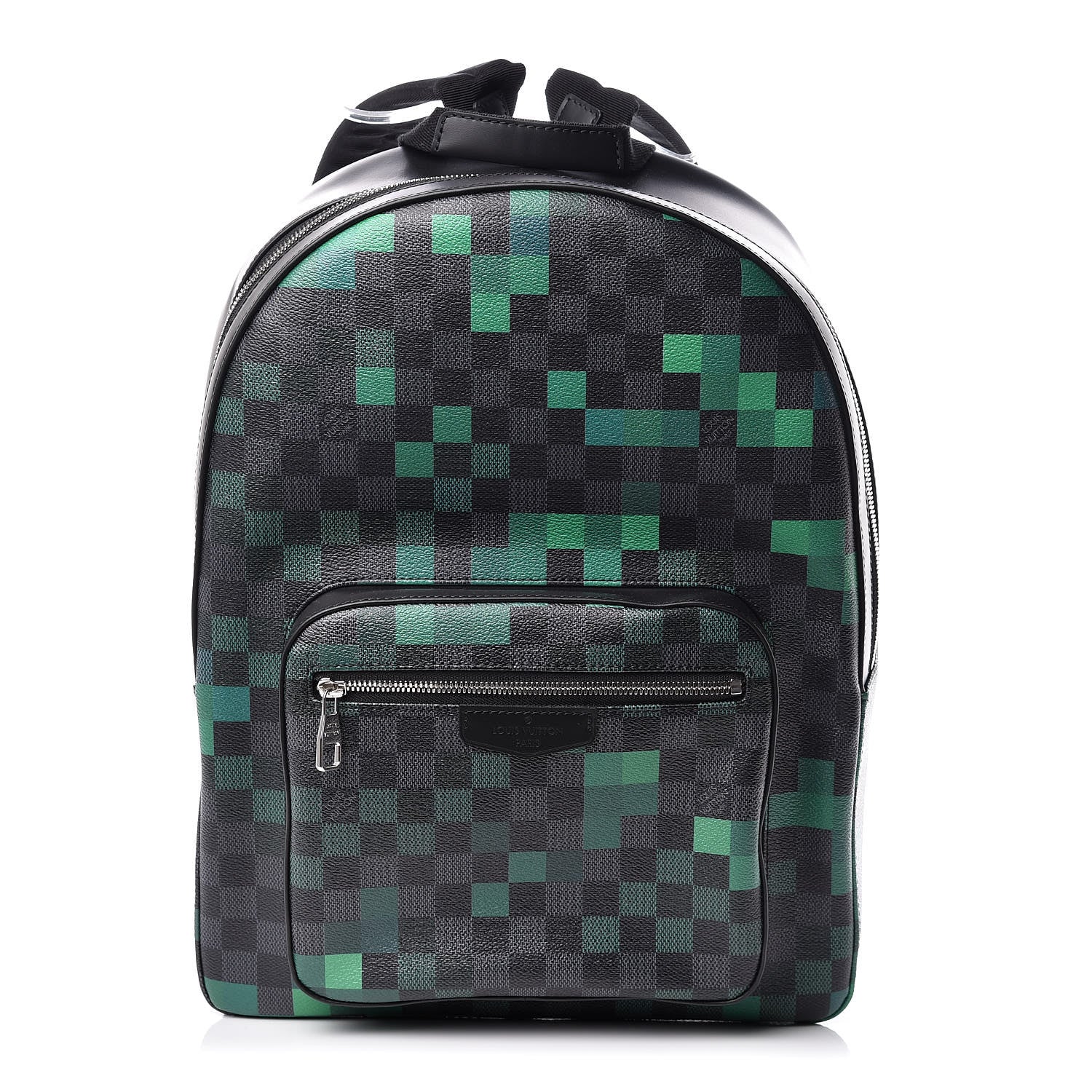 Louis Vuitton Damier Graphite Pixel Josh Backpack Vert 1 of 9