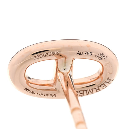 Hermes 18K Rose Gold TPM Farandole Stud Earrings 5 of 6