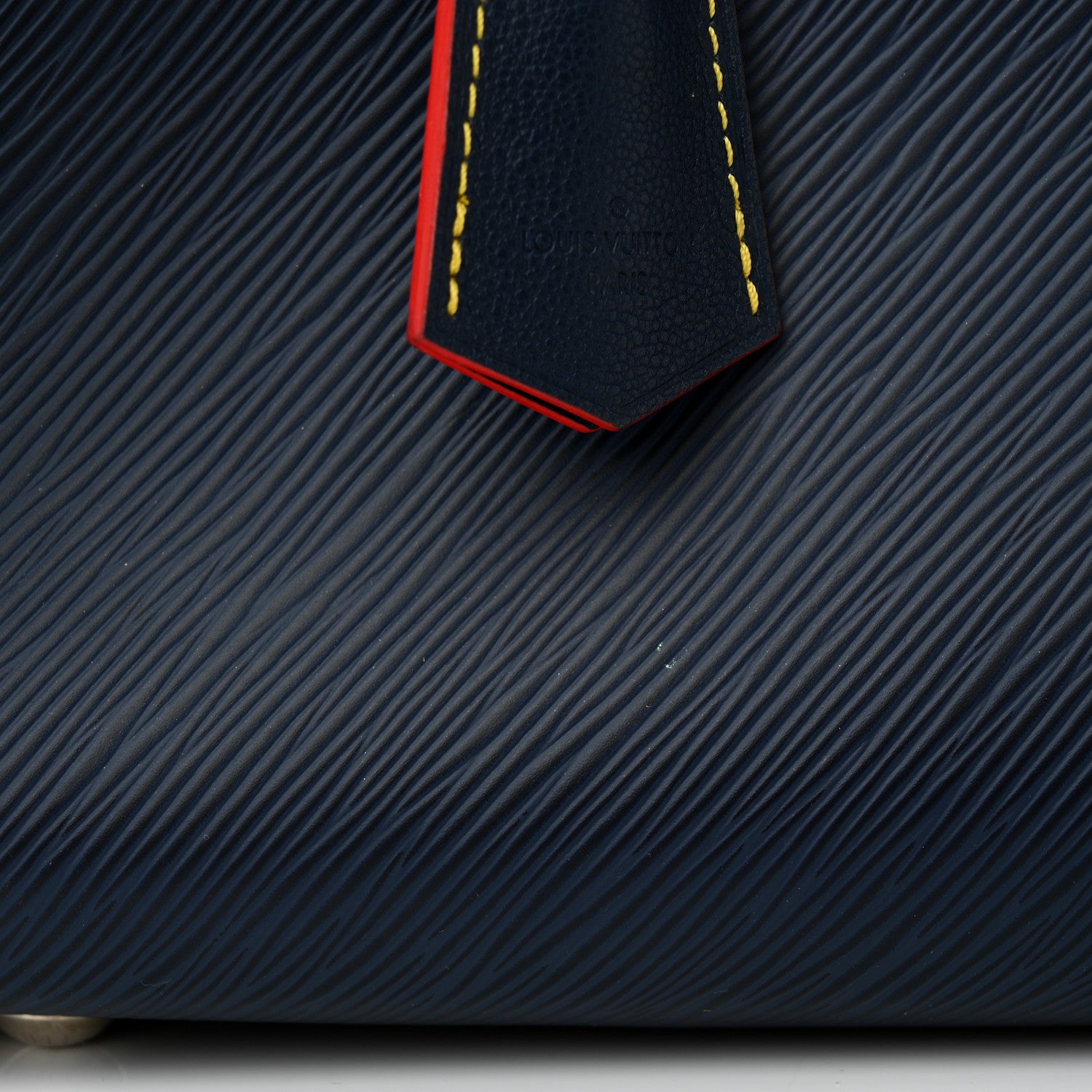 Louis Vuitton Epi Twist Tote Indigo 9 of 12