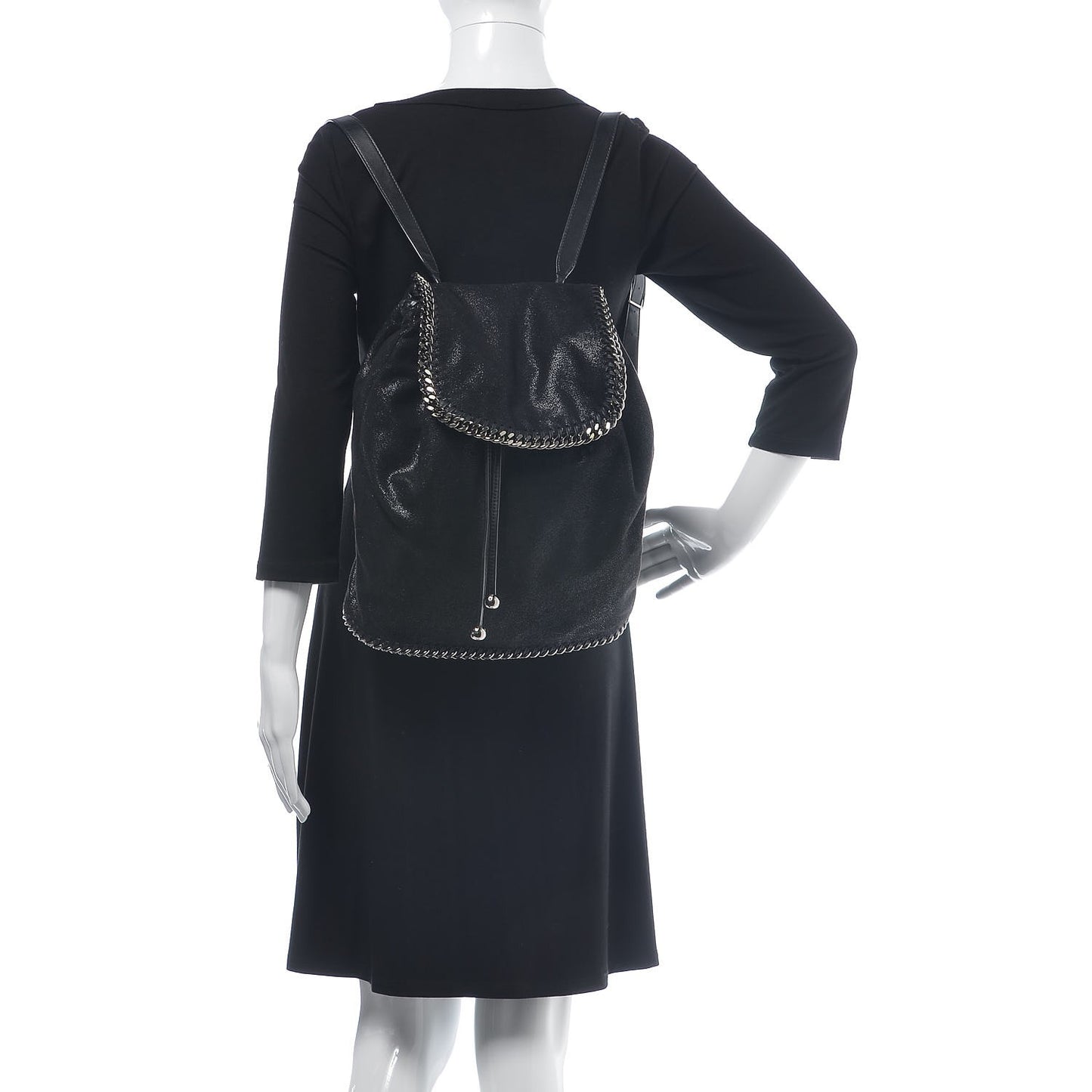 Shaggy Deer Falabella Backpack Black