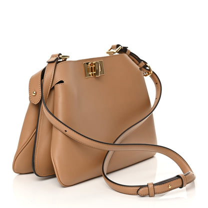 Fendi Vitello Small Soft Peekaboo Cappuccino 2 of 9