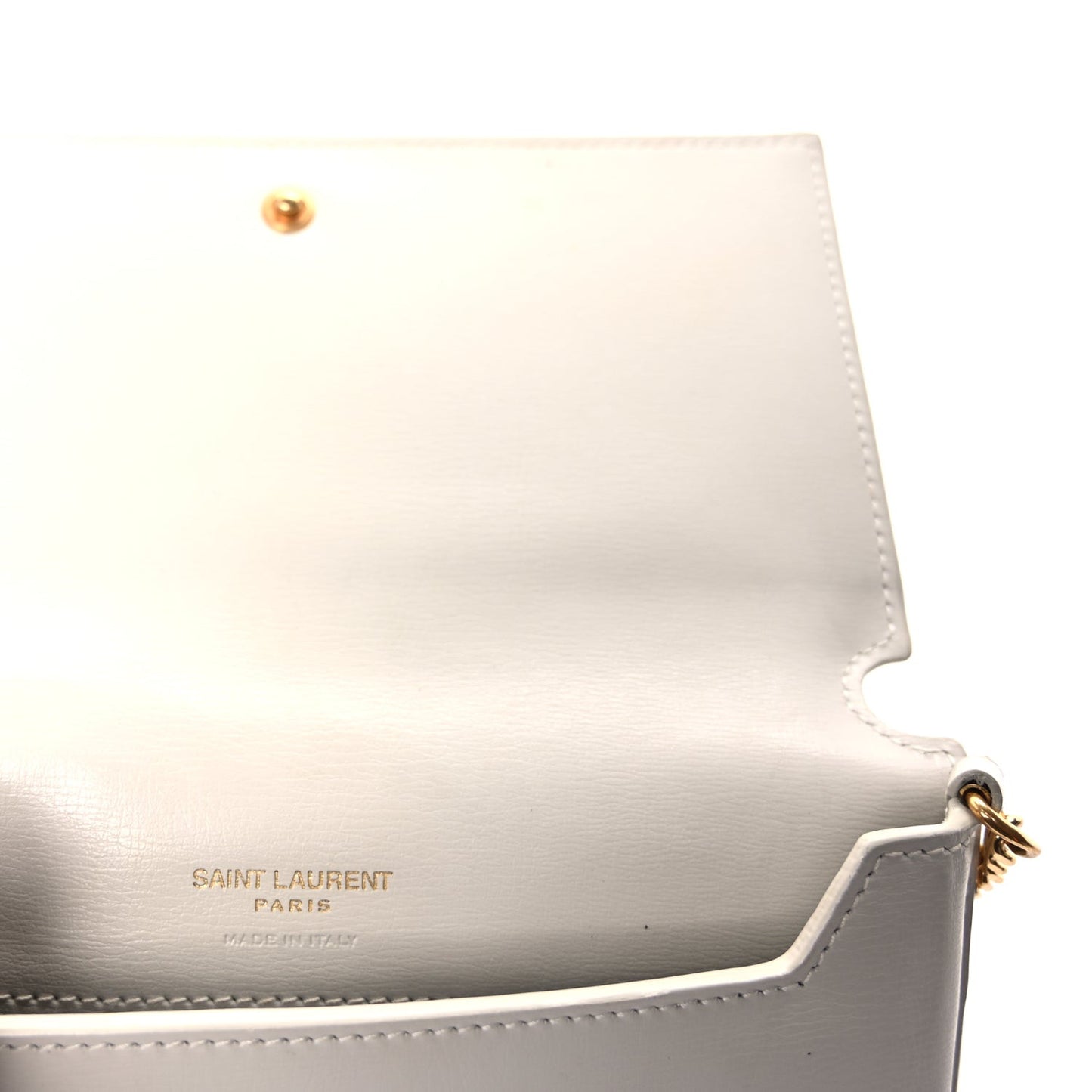 Smooth Calfskin Monogram Phone Holder Crossbody Crema Soft