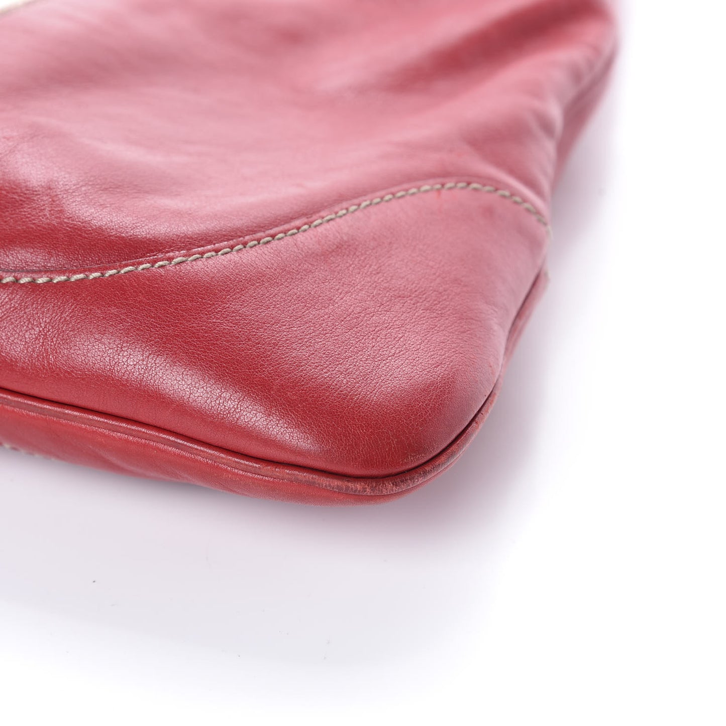 Calfskin Web Medium Jackie O Bouvier Hobo Red