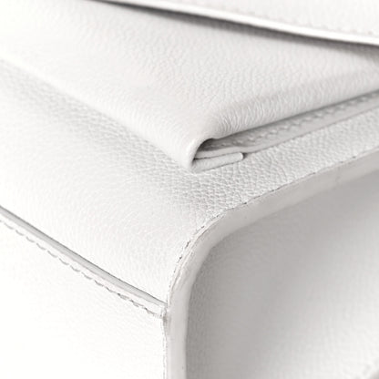 Louis Vuitton Soft Calfskin Mylockme Chain Bag BB White 9 of 16