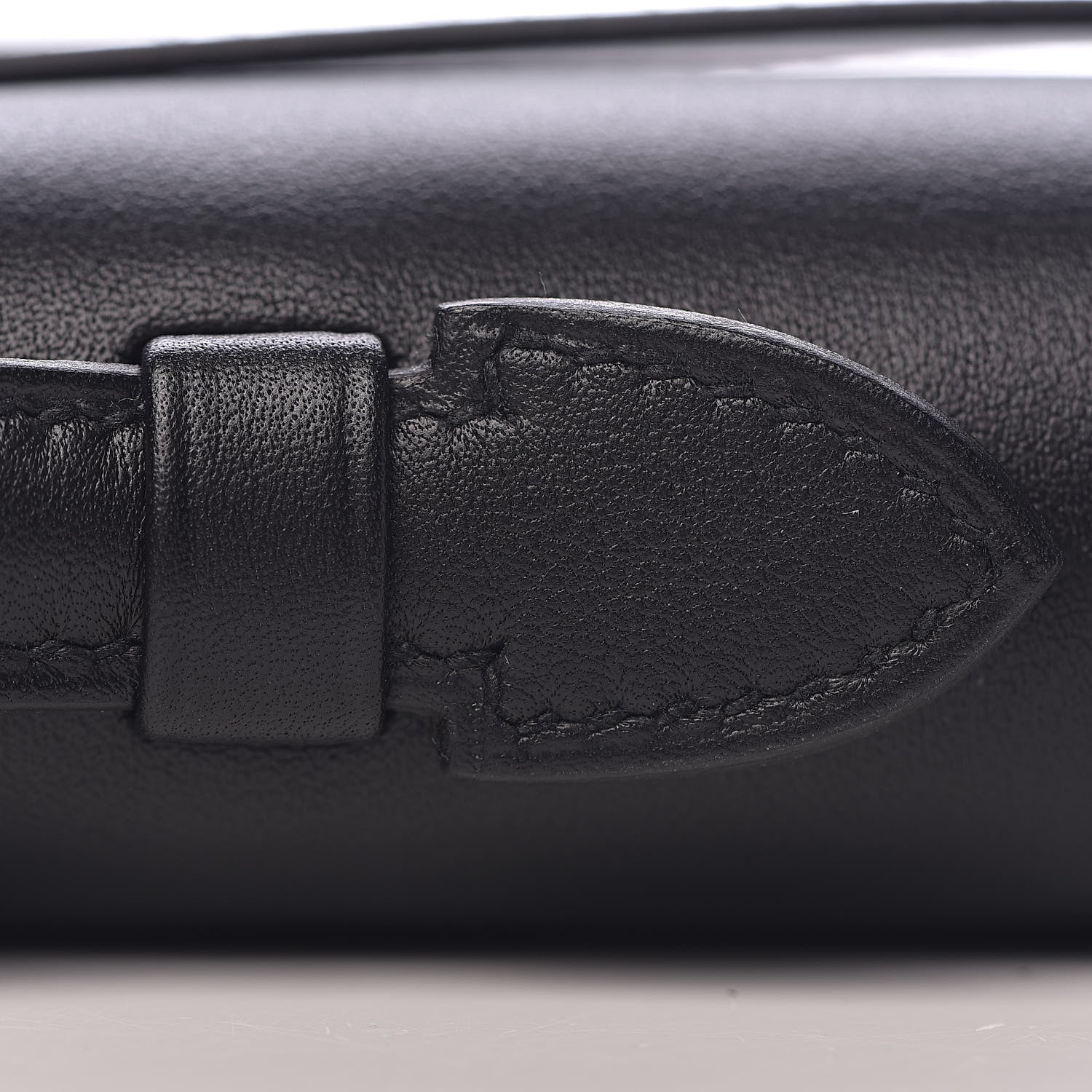 Hermes Swift Kelly Cut Clutch Pochette Black 21 of 24