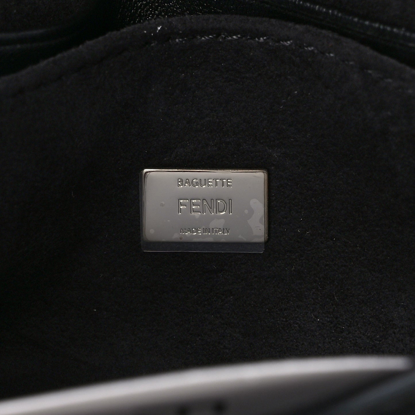 Nappa Shatoosh Fox Goat Fur Monster Micro Baguette Black Fuchsia Giallo