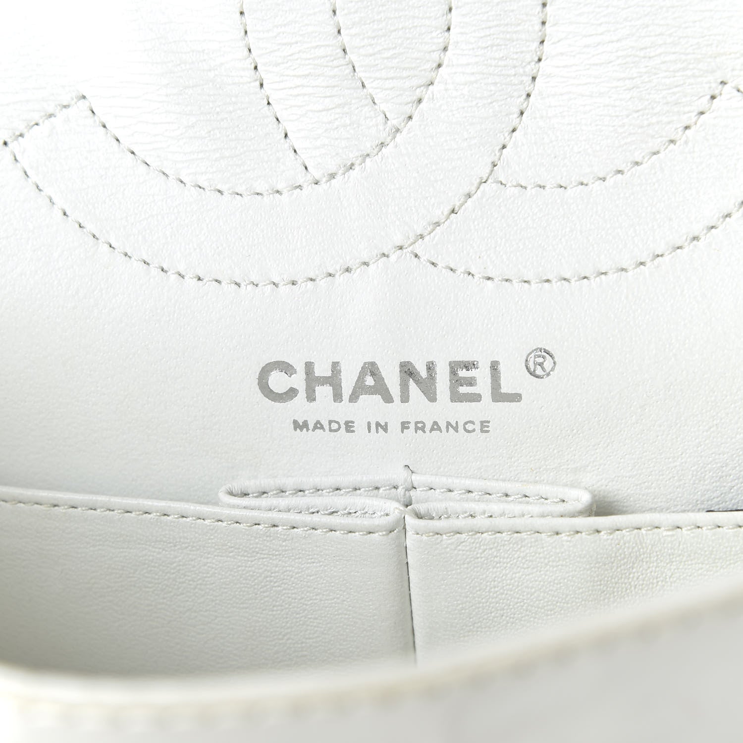 Chanel Distressed Patent Quilted 2.55 Reissue Flap 227 White 8 of 13