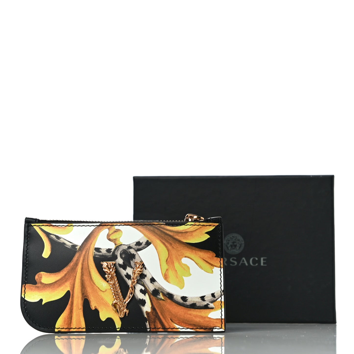 Nappa Virtus Zip Pouch Card Holder