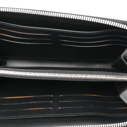 Goyard Goyardine Matignon Zip Around GM Wallet Black 5 of 6