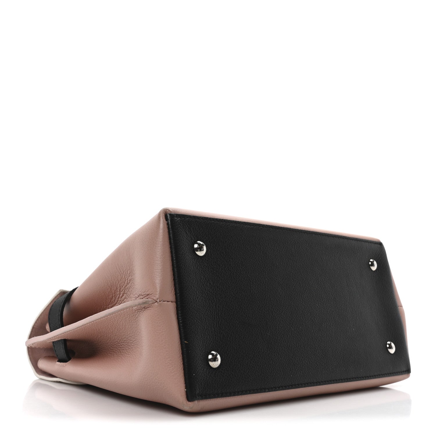 Louis Vuitton Soft Calfskin Lockme Ever Rose Ballet White Maito Black 4 of 9