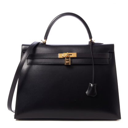 Hermes Box Kelly Sellier 35 Black 1 of 32