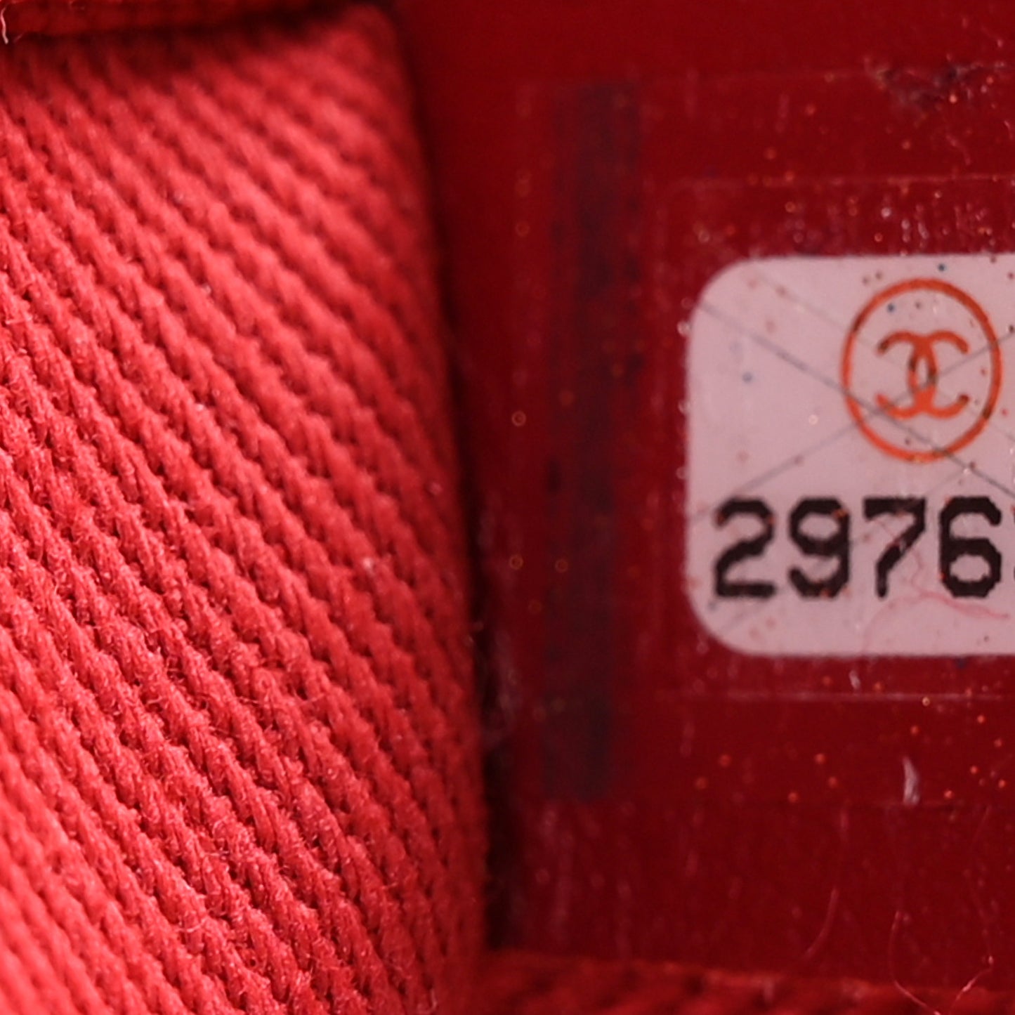 Mixed Fibers Striped Small Deauville Tote Red