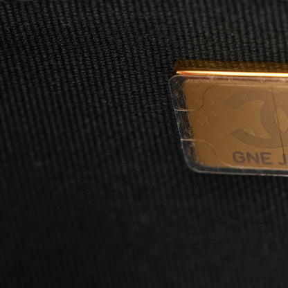 Chanel Caviar Quilted Camellia Wallet On Chain WOC Black 8 of 12