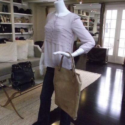 Gucci Leather Satchel Tan 2 of 9