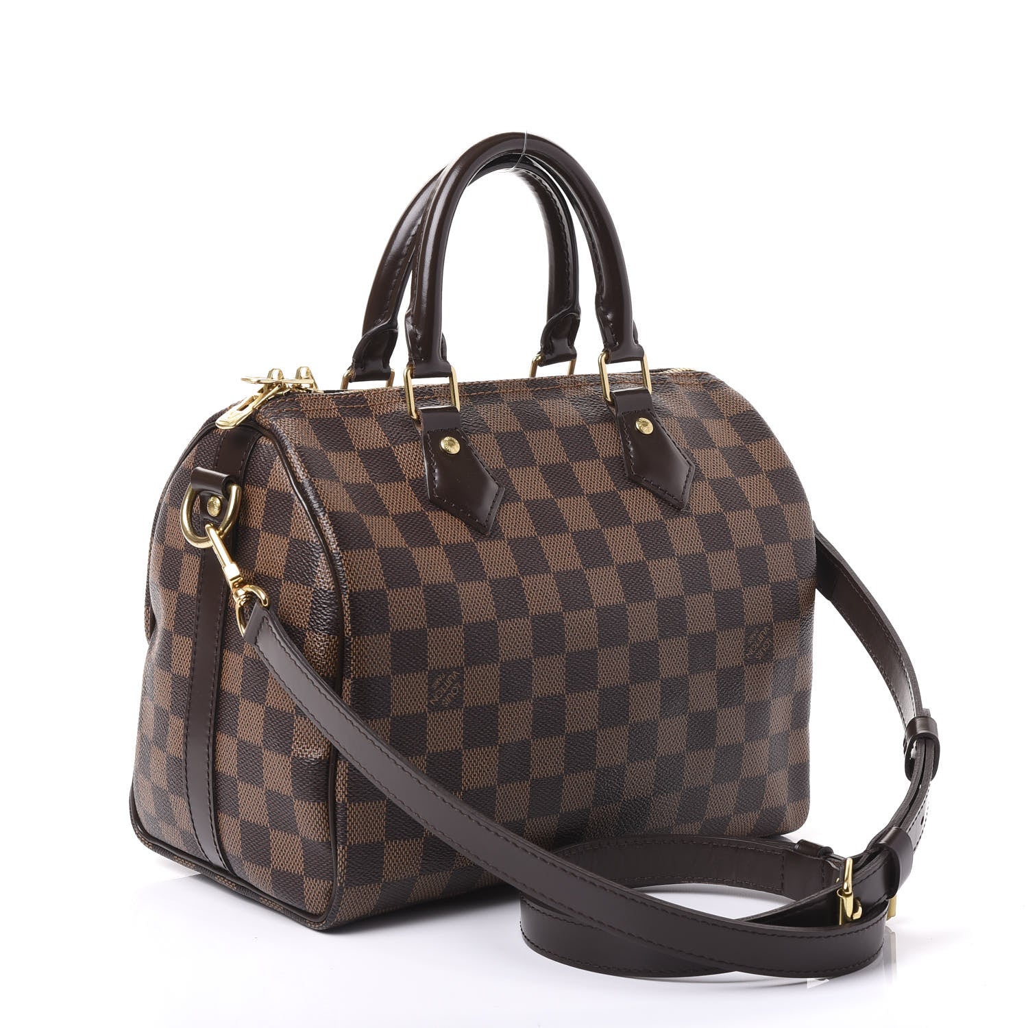 Louis Vuitton Damier Ebene Speedy Bandouliere 25 2 of 11