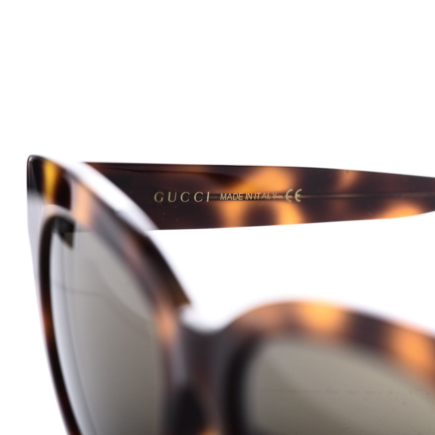 Acetate Square Frame Sunglasses GG0029S Tortoise