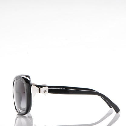 Chanel CC Bow Sunglasses 5171 Black White 3 of 7