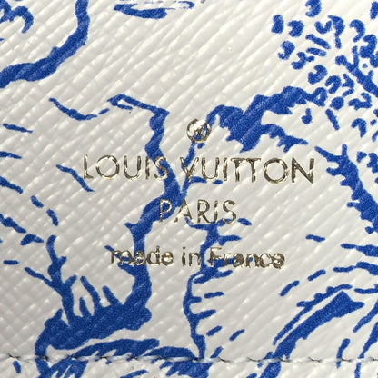 Louis Vuitton Monogram Tiles By The Pool Victorine Wallet Lagoon Blue 5 of 7