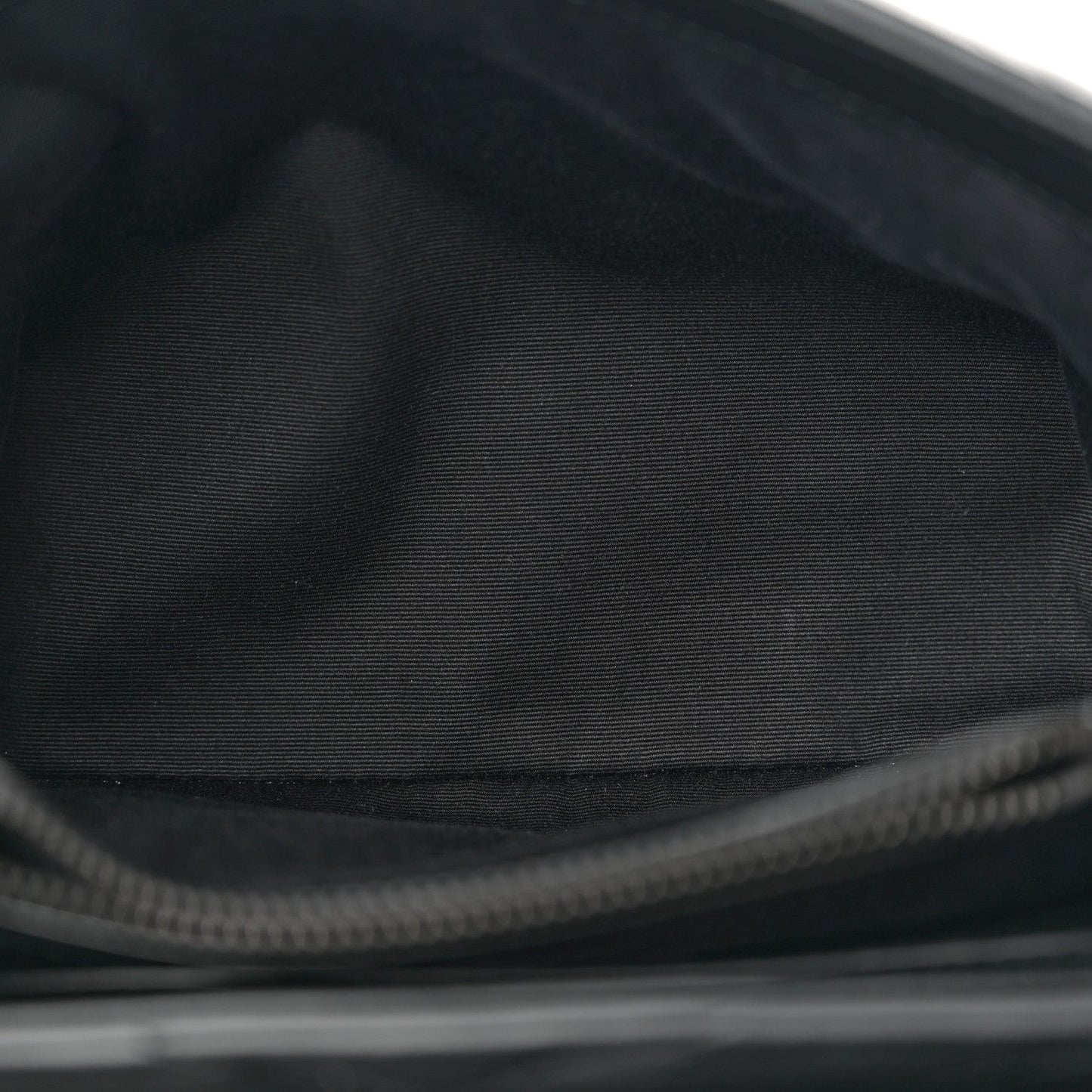 Calfskin Y Quilted Monogram Monochrome Small Loulou Chain Satchel Black