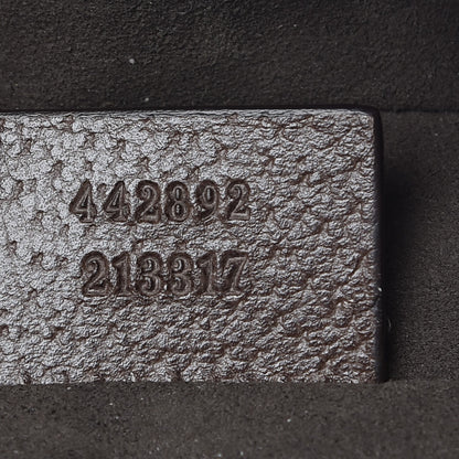 Gucci GG Supreme Monogram Web Animalier Bee Dome Backpack 7 of 9