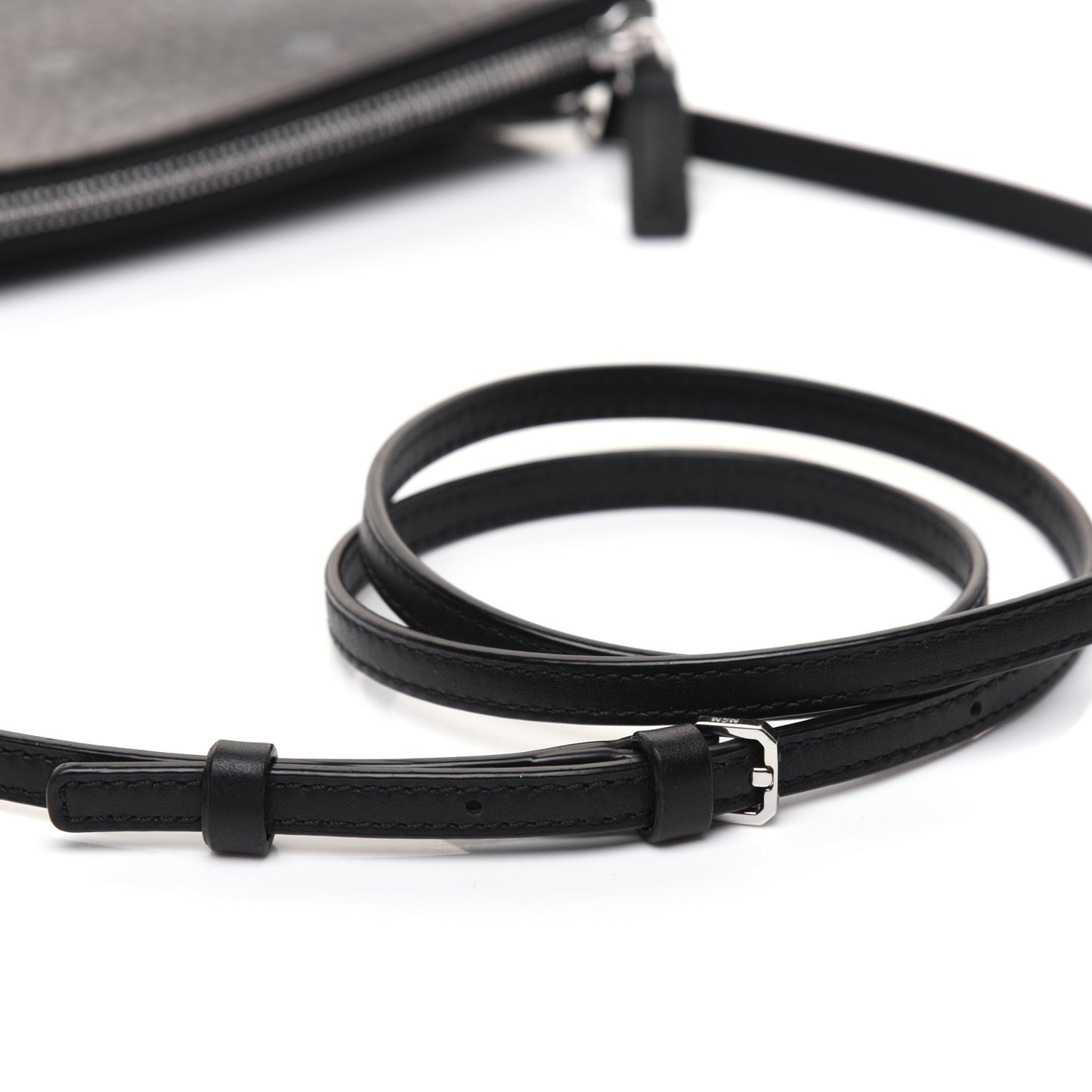 Visetos Medium Crossbody Pouch Black