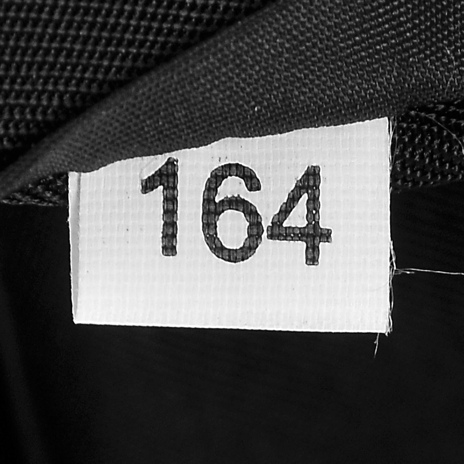 Prada Nylon Montagna Compression Backpack Black 9 of 9