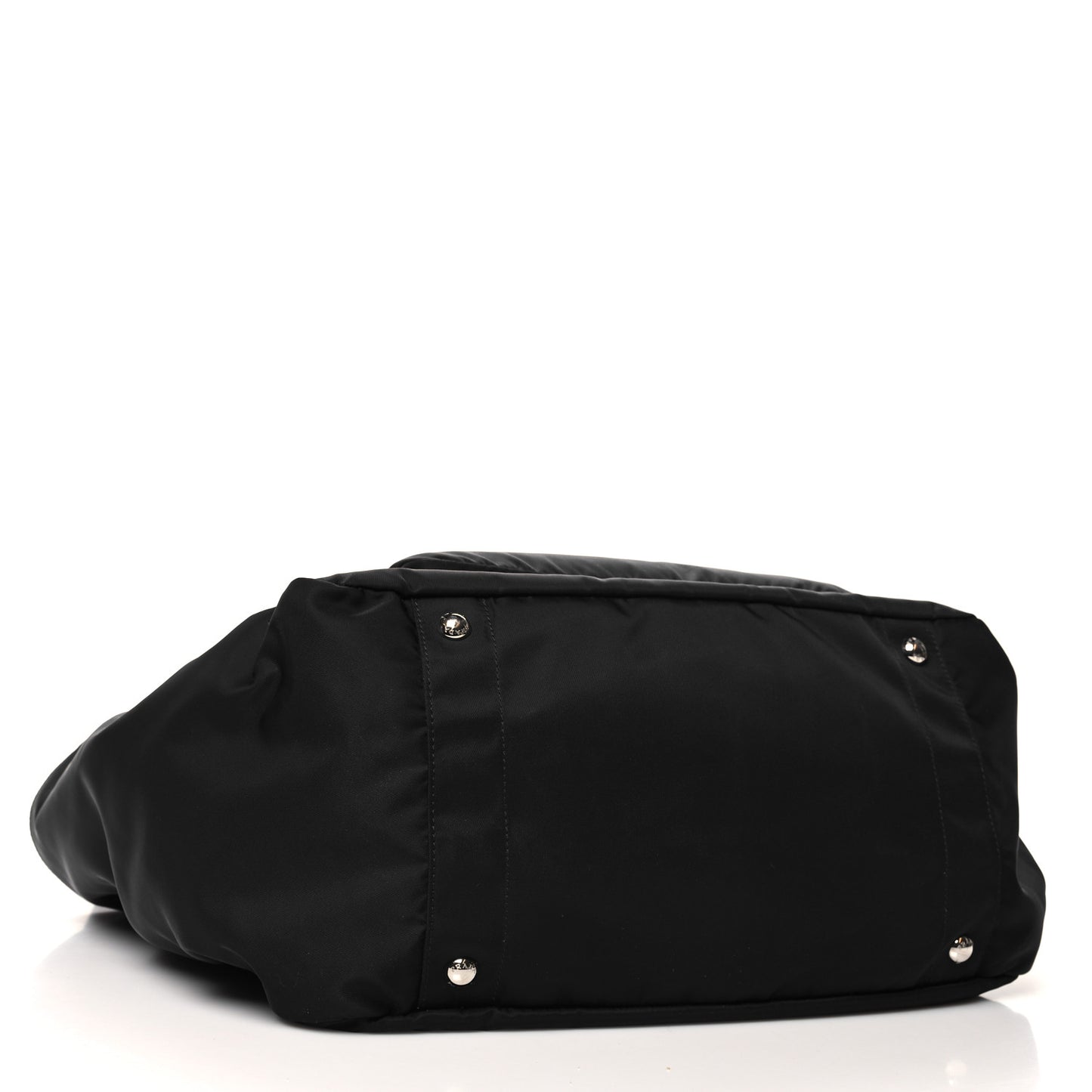 Tessuto Nylon Vela Diaper Bag Black