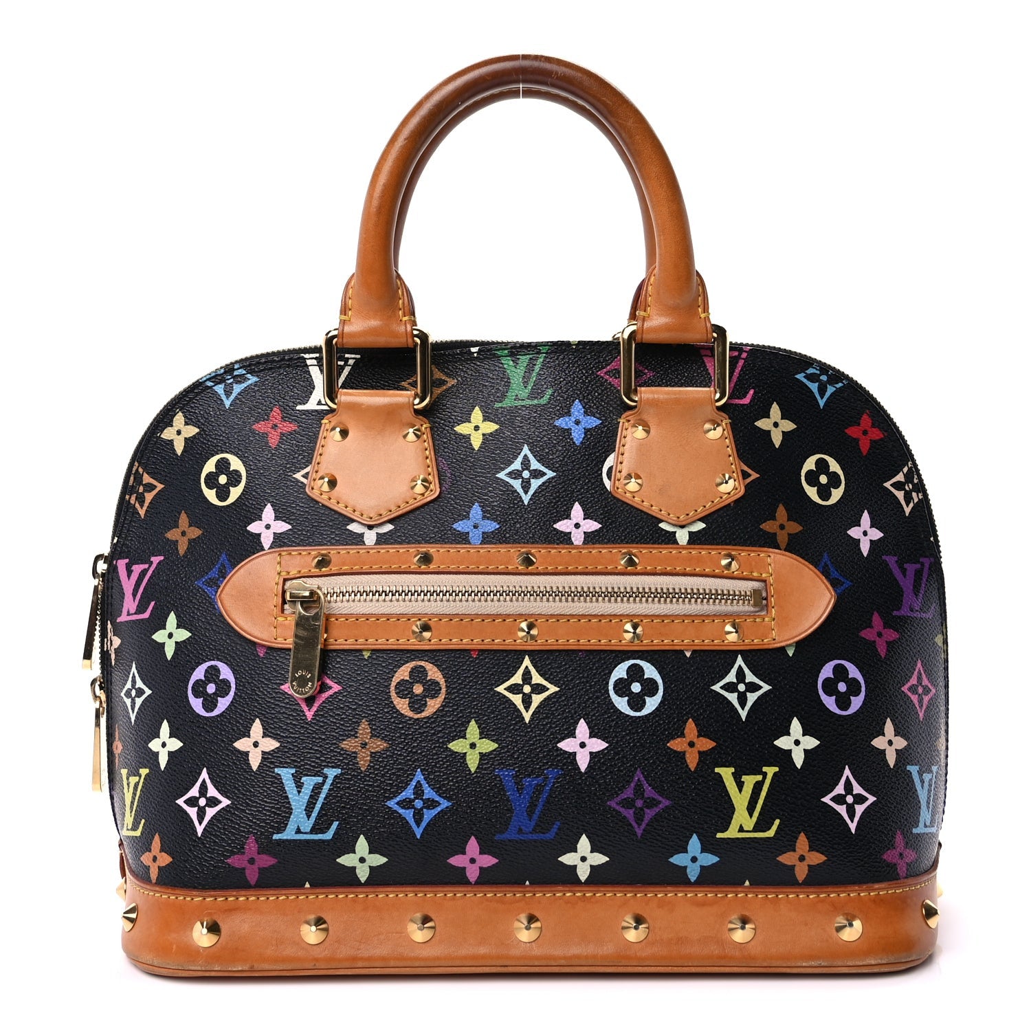 Louis Vuitton Monogram Multicolor Alma Black 1 of 7