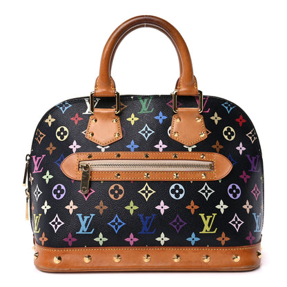 Louis Vuitton Monogram Multicolor Alma Black 1 of 7