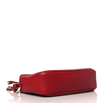 Saint Laurent Lambskin Monogram Lou Camera Bag Eros Red 4 of 11