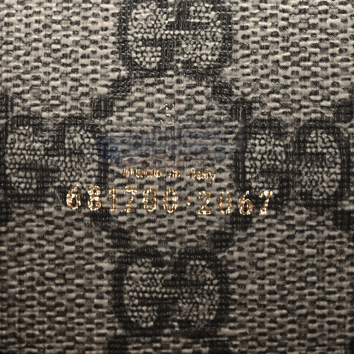 X BALENCIAGA GG Supreme Monogram Card Case Wallet Beige Ebony
