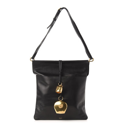 Celine Lambskin Shoulder Bag Black 1 of 11