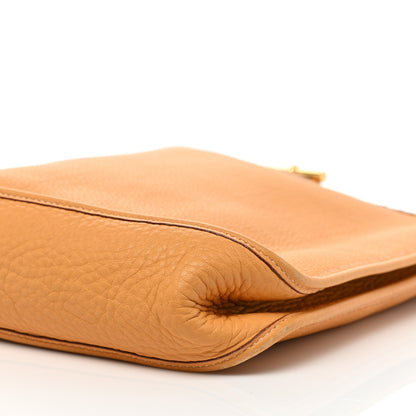 Hermes Taurillon Clemence Vespa PM Natural 7 of 10