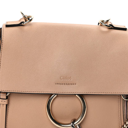 Chloe Calfskin Medium Faye Day Shoulder Bag Blush Nude 6 of 8