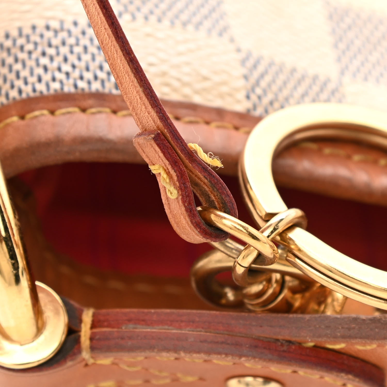 Louis Vuitton Damier Azur Delightful PM Pink 11 of 11