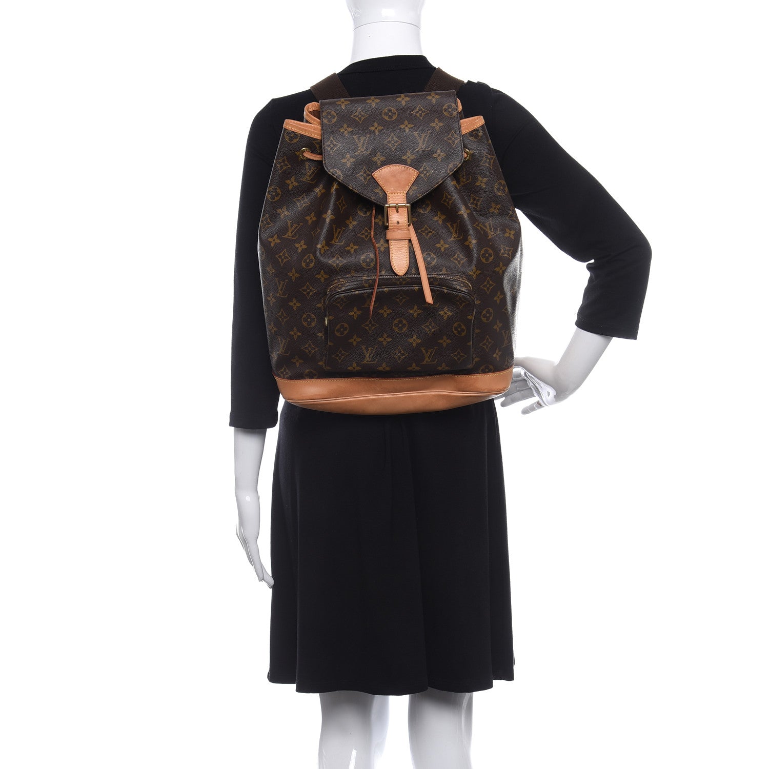 Louis Vuitton Monogram Montsouris GM Backpack 5 of 21