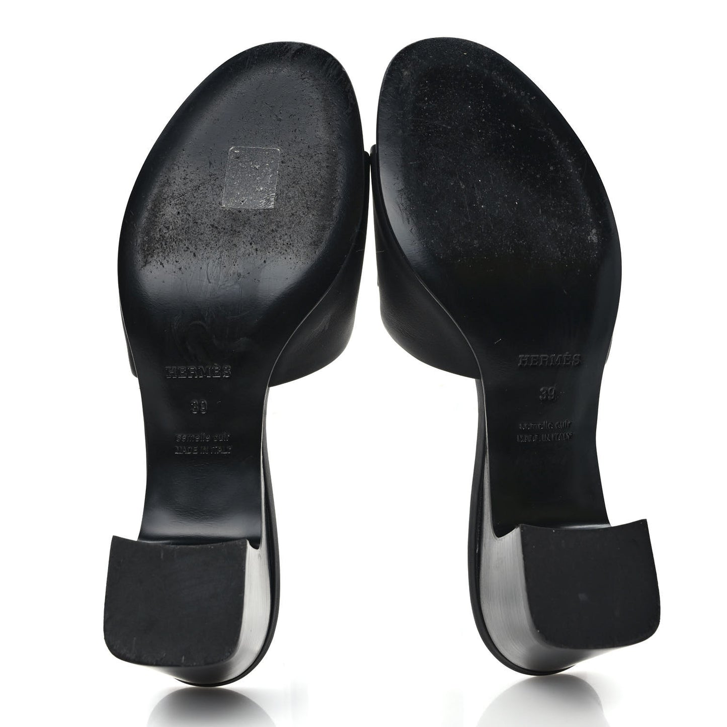 Calfskin Dreamy Sandals 39 Black