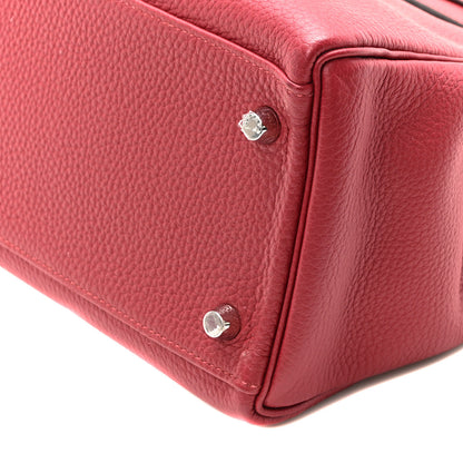 Hermes Togo Kelly Retourne 28 Rouge Grenat 9 of 10