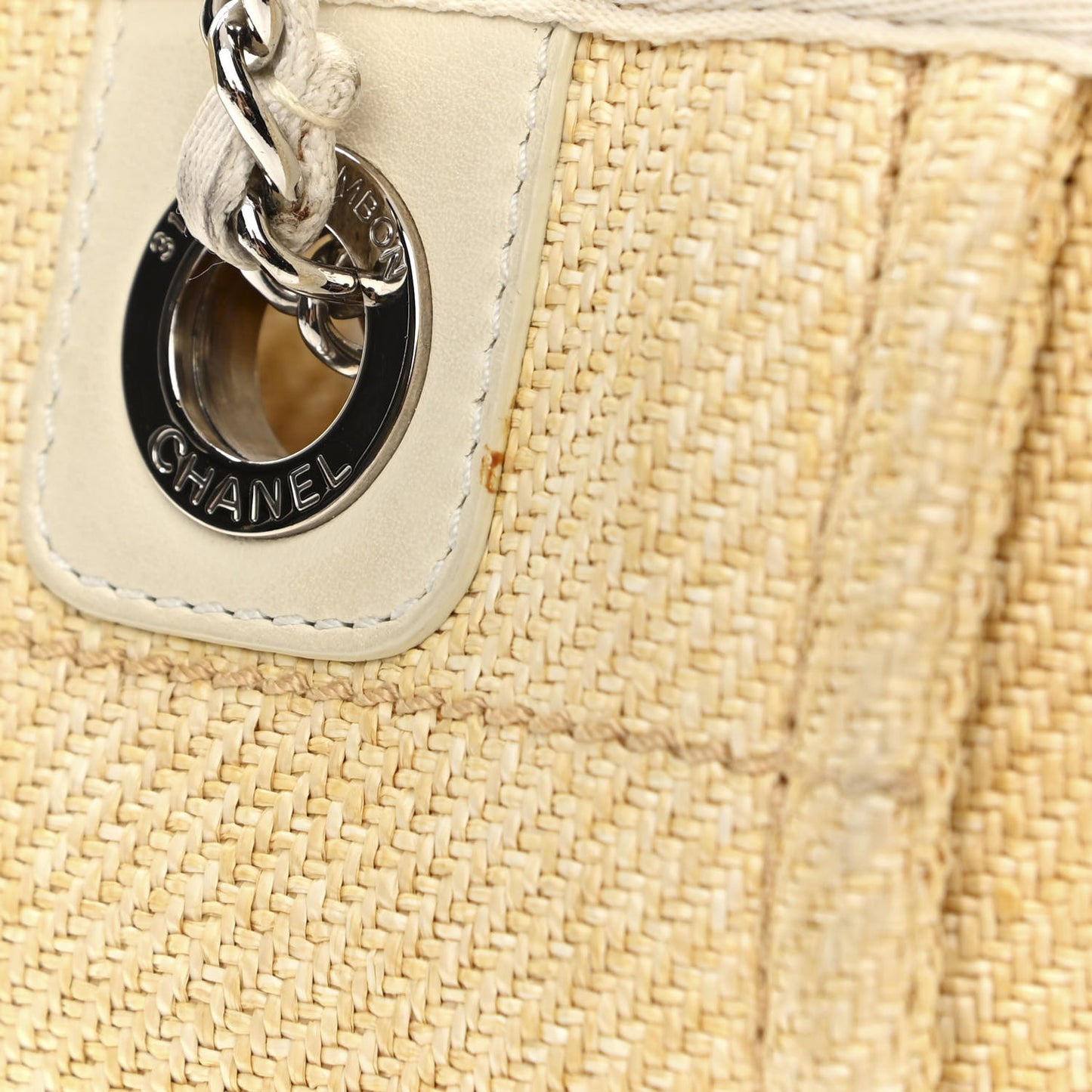 Canvas Mini Deauville Tote Light Yellow