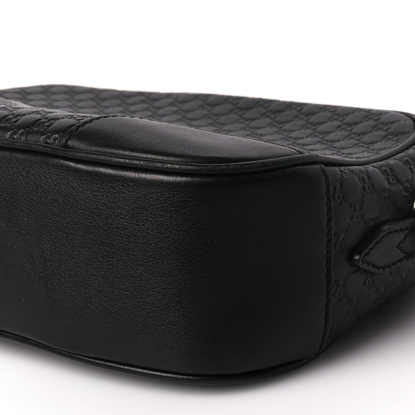 Microguccissima Mini Bree Messenger Bag Black