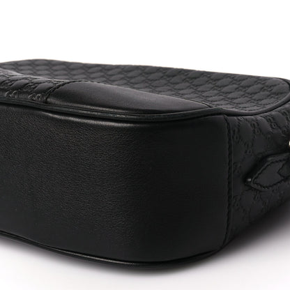 Gucci Microguccissima Mini Bree Messenger Bag Black 8 of 9