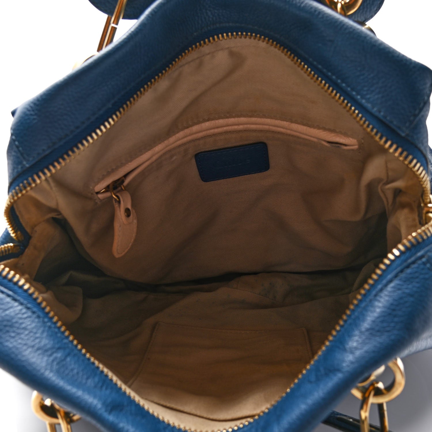 Chloe Calfskin Medium Paraty Factory Bleu 4 of 4