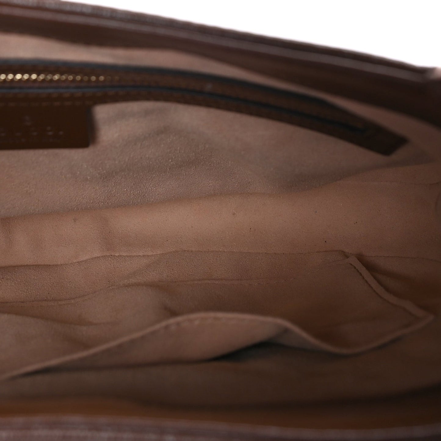 GG Supreme Monogram Azalea Calfskin Web Small Jackie 1961 Hobo Beige Ebony Brown Sugar
